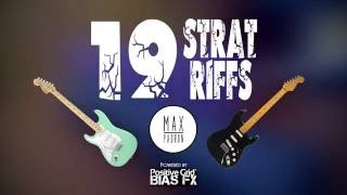 19 STRAT RIFFS MUSIC HISTORY OF THE STRATOCASTER  BIAS FX [upl. by Lacie]