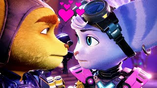 Ratchet Has a Huge Crush on Rivet FULL ROMANCE  Ratchet amp Clank Rift Apart PS5 2021 [upl. by Ulphi]