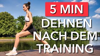 5 MIN DEHNEN NACH DEM TRAINING [upl. by Sukramal]