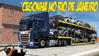 SCANIA R440 RONCO DIRETO  CEGONHA NO RIO DE JANEIRO  EURO TRUCK 2 MODS [upl. by Hijoung795]