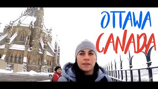 Muriendo de Frío🥶en Ottawa la hermosa capital de Canadá 🍁 [upl. by Rayburn]