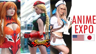 THIS IS ANIME EXPO 2023 BEST COSPLAY MUSIC VIDEO AX 2023 LOS ANGELES COMIC CON COSTUME 4K HIGHLIGHTS [upl. by Lauree]