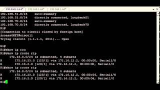 Chapter 4 Lab 41 Redistribution Between RIP and OSPF  Step 3 [upl. by Ojeillib]