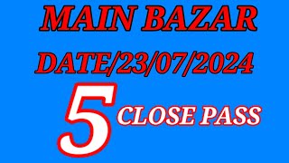 DATE23072024 MAIN BAZAR OPEN TO CLOSE OCT DPBOSS GUESSING KALYAN SATTA INDIAN MATKA RESULT FIX [upl. by Husain126]