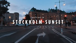 Stockholm 4K Drive  Somewhere in Stockholm Sweden [upl. by Bac]