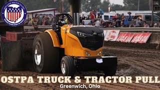 Greenwich Ohio  OSTPA Truck amp Tractor Pull 2023  Greenwich Firemans Festival [upl. by Spillihp]