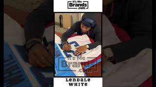 LenDale White USCNFL Autograph By itsmebrandsllc autographs shorts sportsmemorabilia [upl. by Nalym]