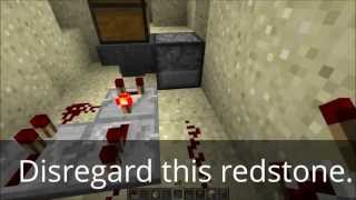 Minecraft 16 tutorial  trash can  fast compact automatic  chesthopperdropperlava [upl. by Dottie]