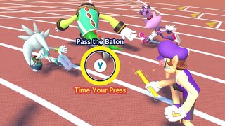 Mario amp Sonic at the Olympic Games Tokyo 2020  4x100m Relay [upl. by Moulden220]