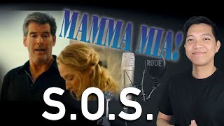 SOS Sam Part Only  Karaoke  Mamma Mia [upl. by Kizzee]