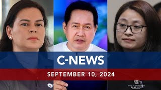 UNTV CNEWS  September 10 2024 [upl. by Frankhouse]