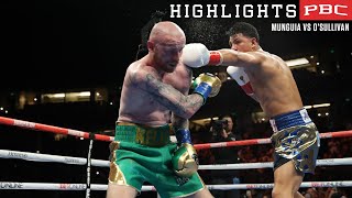 Munguia dominates OSullivan HIGHLIGHTS  CaneloMunguia [upl. by Carrissa770]