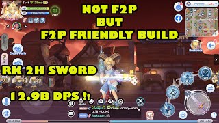 LOW SPENDER RUNE KNIGHT 2H SWORD BUILD  Ragnarok X Next Generation [upl. by Anert69]