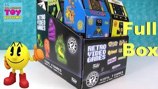 Retro Video Games Funko Mystery Minis Vinyl Figures Unboxing  PSToyReviews [upl. by Dahsra]