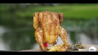 Barbecue beer can chicken van Jord Althuizen  recept  Allerhande [upl. by Shelley]