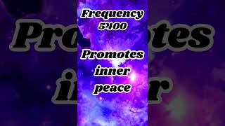 5400 Hz 😌Promotes inner peace 🛌 Enhances relaxation healingfrequencies relaxationtherapy angel [upl. by Larner]