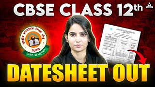 CBSE Date Sheet 2025 🚨  CBSE Latest News  Class 10 and 12th Board Exams Schedule out 🤯 [upl. by Mirabelle285]