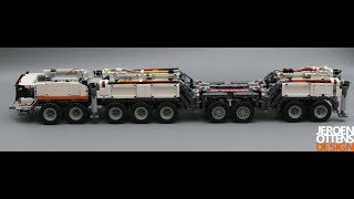 WIP LEGO Technic replica of the Liebherr LTM11200 crane part 13 [upl. by Narok97]