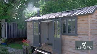 Welcome to our display garden at Blackdown Shepherd Huts [upl. by Ehcar382]