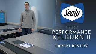 Sealy Posturepedic Hybrid Performance Kelburn II Mattress Expert Review [upl. by Yttam]