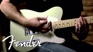 Fender Vintage Noiseless Telecaster® Pickups  CLEAN  Fender [upl. by Philip492]