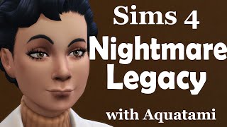 Sims 4  Nightmare Legacy  G3P10 [upl. by Dobbins164]