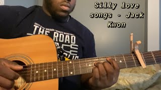 Silly Love Songs  Jack Kwon  Guitar TutorialHow to Play silly love songs [upl. by Euqinomahs296]