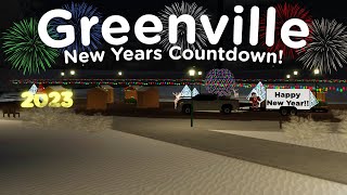 Greenvilles 2023 New Years Countdown  Roblox Greenville [upl. by Ydnerb]