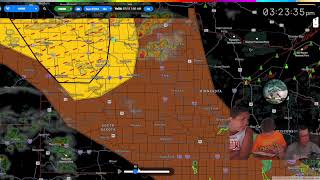 Latest HRRR and SPC Severe Threat for 71424 [upl. by Dranyam]