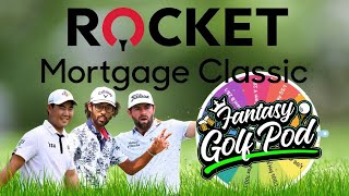 Rocket Mortgage Classic DraftKings Picks amp Strategy [upl. by Anne-Marie]