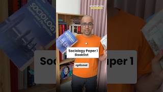 Sociology Paper 1 Booklist  UPSC CSE [upl. by Daryl]