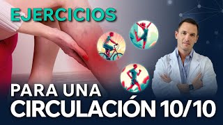 🍎 Ejercicios ALIMENTOS y suplementos para la CIRCULACIÓN en las PIERNAS  ⚠️¡Signos de alarma [upl. by Lothario582]