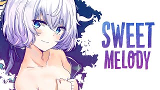 Nightcore  Sweet Melody  Little Mix Lyrics [upl. by Alimaj449]