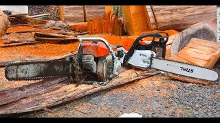 Stihl 090 vs 362 [upl. by Roanne]