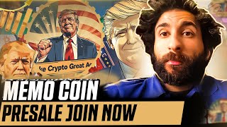 NEXT BULLISH MEME COIN PRESALE  Make Crypto Great Again [upl. by Eshelman]