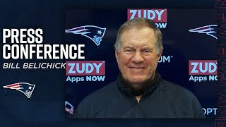 Bill Belichick Press Conference 112 [upl. by Aimej]