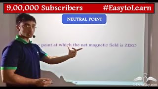 Neutral Point of Magnetic Field  Magnetism  Class 9  CBSE  NCERT  ICSE [upl. by Gabriel]