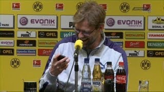 Pressekonferenz mit lustigem Jürgen Klopp  Dzeko ruft an  SPORT1 [upl. by Illa764]