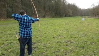 50lb English Longbow from Bickerstaffe Bows [upl. by Garin716]