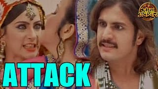 Jodha Akbar  Ruqaiya Begum ATTACKS Aatifa  20th August 2014 FULL EPISODE [upl. by Luzader]