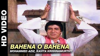 Bahena O Bahena  Aaj Ka Arjun  Mohammad Aziz Kavita Krishnamurthy  Amitabh Bachchan amp Jaya Prada [upl. by Polloch]