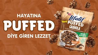 Hayatına Puffed Diye Giren Lezzet  Eti Lifalif Puffed Granola [upl. by Ardath]