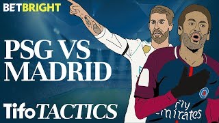 How do Real Madrid stop Neymar amp PSG  Champions League Tactics [upl. by Enayr]