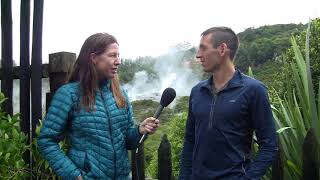 Sam McCutcheon Pre2018 Tarawera Ultramarathon Interview [upl. by Dorcas]