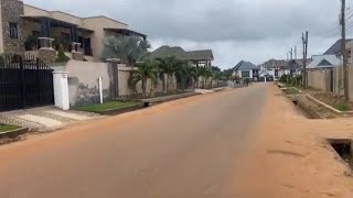 MASIVE DEVELOPMENT HAPPENING IN EAST LEGON HILLS  GHANA ACCRA [upl. by Paquito]