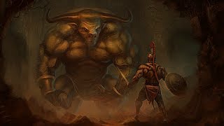 The Minotaur Explained  Greek Mythology [upl. by Suirauqram]