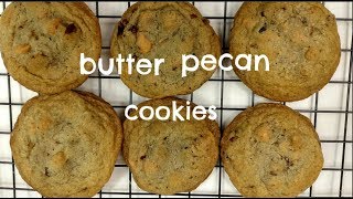 How to Make SaltySweet Butter Pecan Cookies [upl. by Thurber]