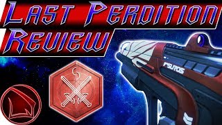 Destiny 2 Last Perdition Review – Jokers Wild Crucible God Roll Pulse Rifle PvP Gameplay [upl. by Ennasus]