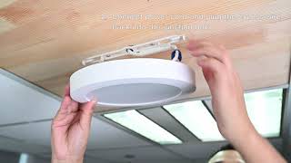 Install a Surface Sunflower LED Downlight in 1 Minute [upl. by Nylaroc]