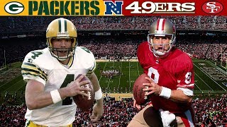 An Upset of Favrian Proportions Packers vs 49ers 1995 NFC Divisional  NFL Vault Highlights [upl. by Rennoc957]